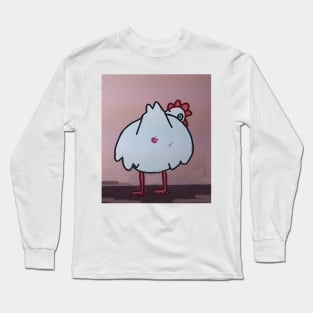 chicken butt Long Sleeve T-Shirt